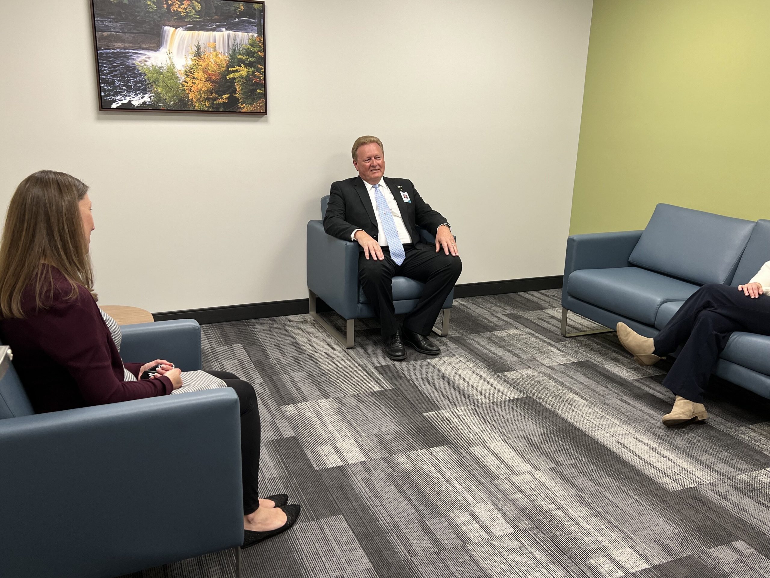 OnPoint executive director Mark Witte in one of the larger integrated consultation rooms