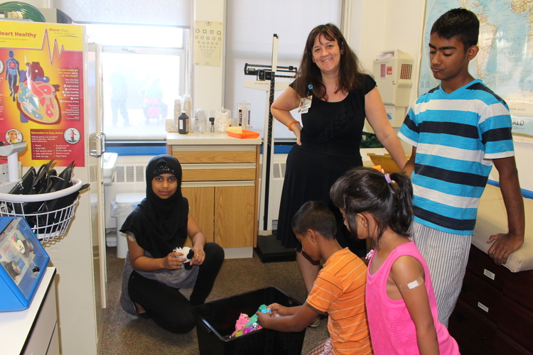 The Hamtramck School Based Health Center.