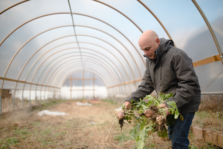 A&W Daycare's hoophouse was built with funds from a benefactor.