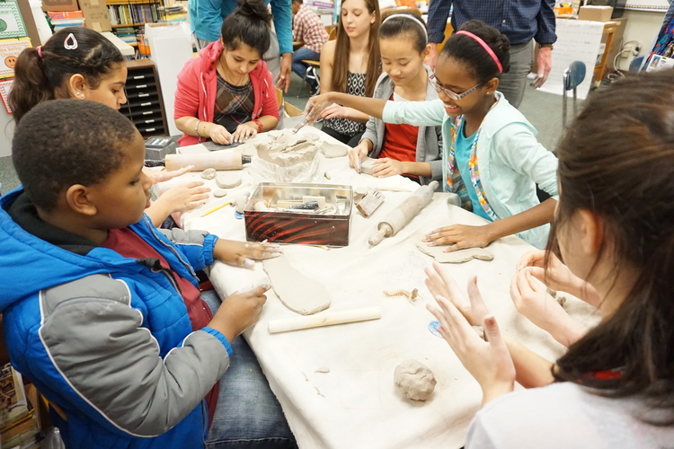 The Refugee Development Center's afterschool support program at Gardner Middle School in Lansing.