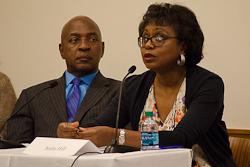 Anita Hill and Charles Ogletree