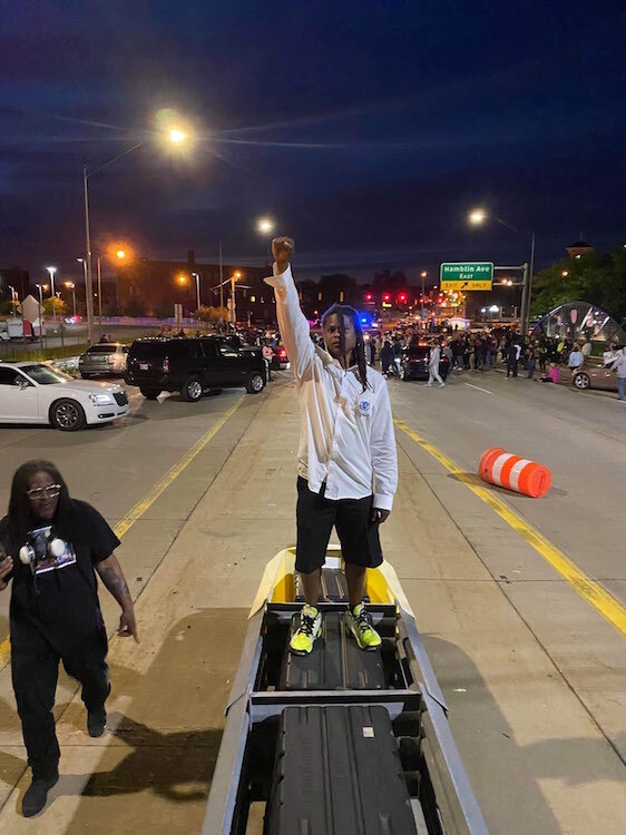 The peaceful nature of protests in Battle Creek proved inspiring.