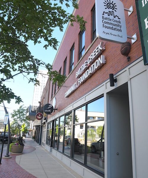 The Battle Creek Community Foundation helps fund the Victims' Advocate Program.