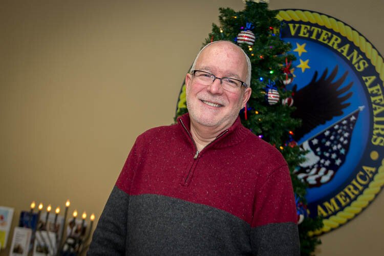 Todd Greenman, VHA-CM Chief, Community and Volunteer Service worked with The Human Hug Program to start a Hug Ambassdors program in Battle Creek.