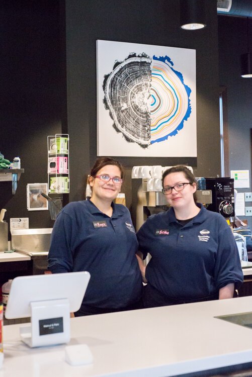 Walnut & Park cafe staff are enthusiastic about the success of KPEP and its vocational training program.