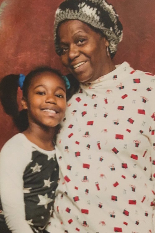 KaNavea and her grandmother Sherry Anderson appreciate Peace House.