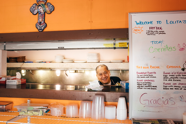 Enrique Aguilera says he loves having a business on Kalamazoo’s Eastside. • Photo by Eric Hennig, VAGUE photography