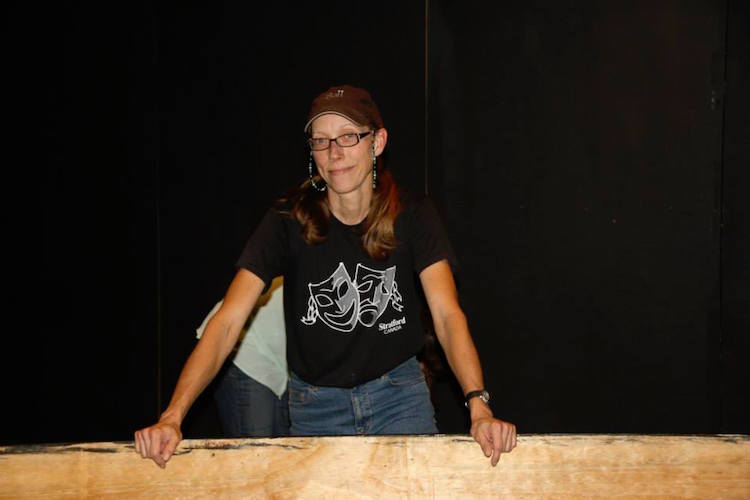  Over her career, CJ Drenth, Resident Sound Board Operator for Farmers Alley Theatre, has been involved in over 200 performances and 45 productions. Courtesy of CJ Drenth