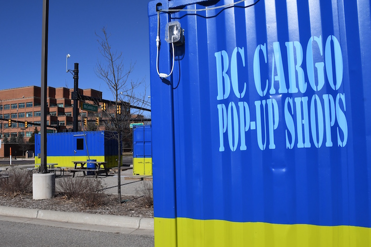 When Shannon Patrick won a Pitch Contest she also won space in the BC Cargo Pop Up Shops.