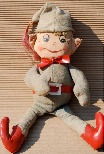 An elf made from a sock was an original Twinsy Toy.