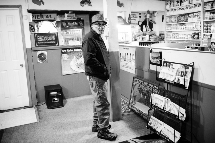 Hassan Mateen, 77, is still the main cook at Lil Fish Dock.