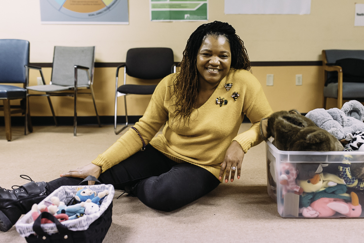 Yulonda Taylor, Lead Development Teacher at CHAMPS and EASEL, is a longtime Eastside resident. Photo by Eric Hennig