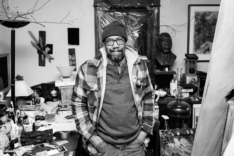 Eastside artist James Palmore works in many mediums.