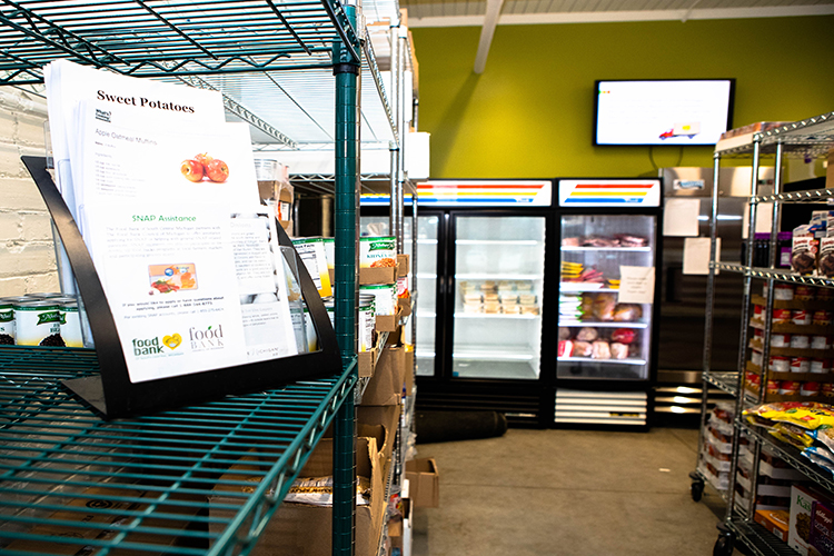 A restaurant and food pantry is a unique combination.