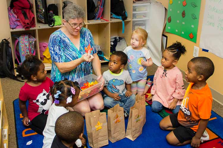 At the Jennings Development Interplex, Jill Hamilton, Director and Lead Teacher, hopes to lessen the achievement gap. Photo by Susan Andress