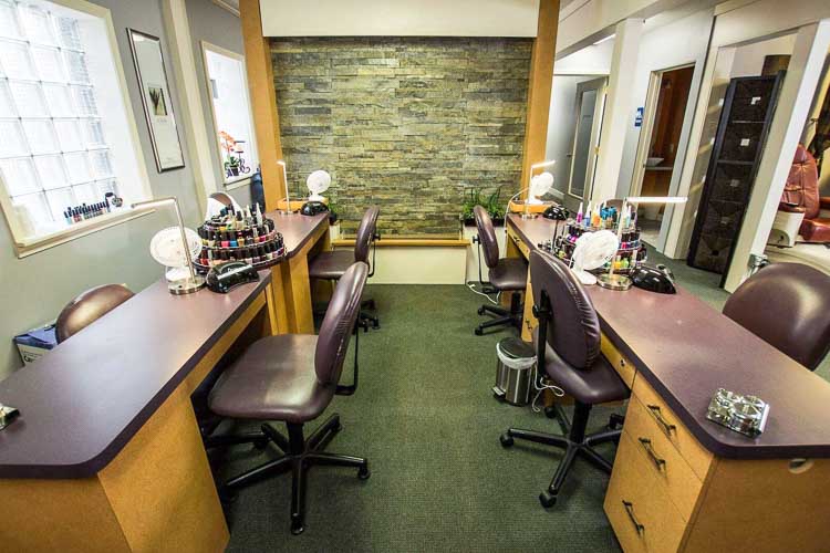 Since opening, the salon has drawn prominent clientele from across town. Photo courtesy Ennovy's Beauty Bar. 