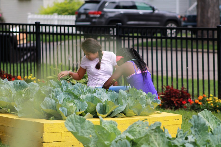 Kalamazoo Junior Girls learn about gardening and many other aspects of becoming self-reliant. Photo by Dontae Travier.
