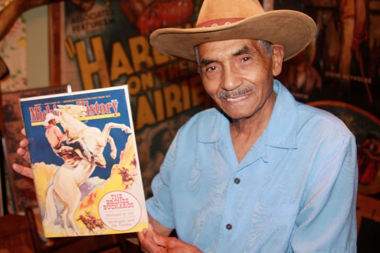Murphy Darden loved learning about black cowboys and Herbert Jeffries was his favorite. Photo by Dantae Travier.
