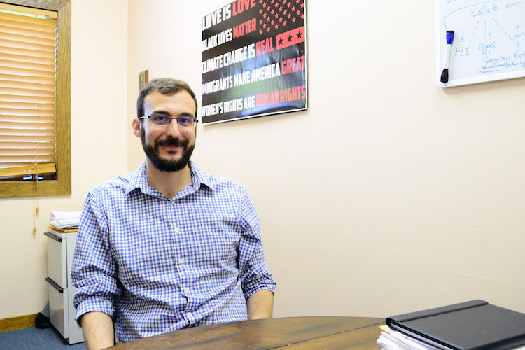 Josh Dunn, Voces executive director. Photo by Mark Wedel