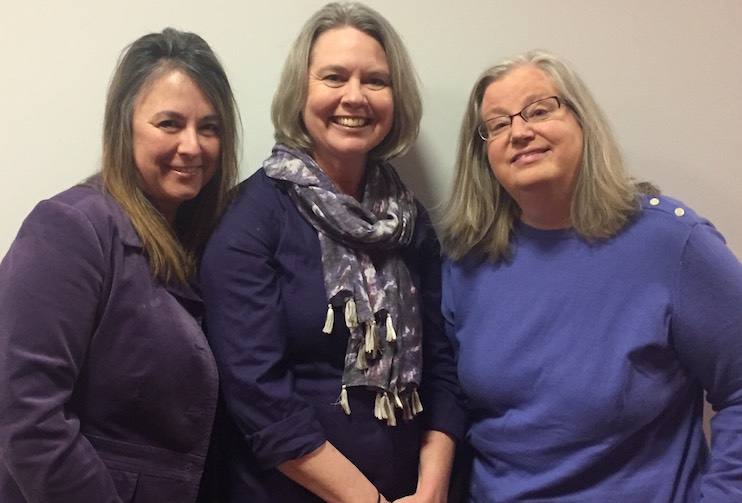 Your On the Ground Team: Vicky Kettner, Theresa Coty-O'Neil and Kathy Jennings