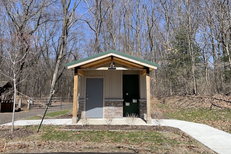New restrooms at Ott Biological Preserve