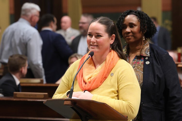 State Rep. Carrie Rheingans (D-Ann Arbor) introduced the Office of Tribal Liaison (OTLL)