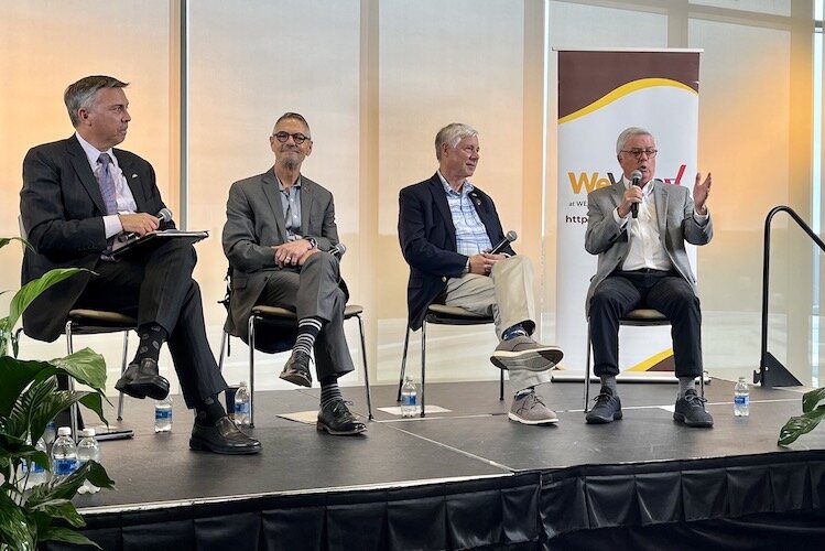 Citizens Rising organized a panel, "Protecting Democracy" at Western Michigan University on Oct. 1.