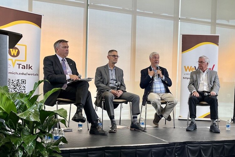 Citizens Rising organized a panel, "Protecting Democracy" at Western Michigan University on Oct. 1.