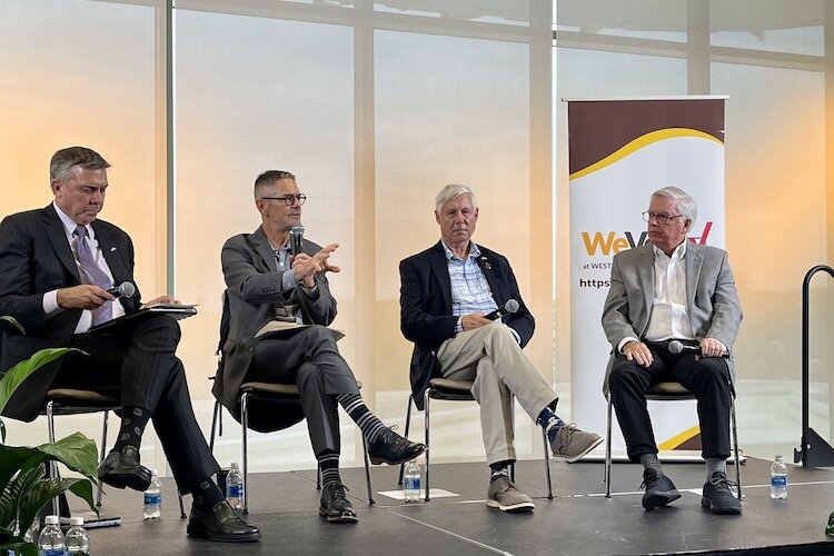 Citizens Rising organized a panel, "Protecting Democracy" at Western Michigan University on Oct. 1.