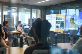 Students formed five-person teams, each tasked with identifying a “wicked problem”—a complex issue with no easy solution.