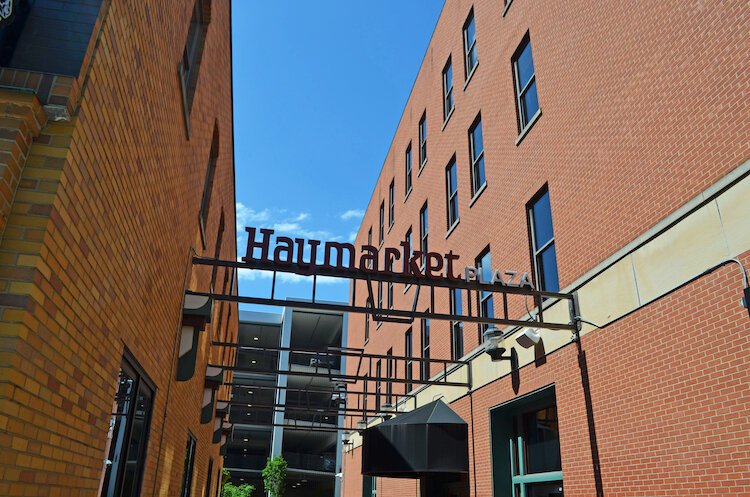 Haymarket Plaza has had many improvements over the last four years.