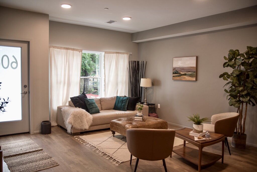 Here is a look inside on the new Eastside Square Condominiums.