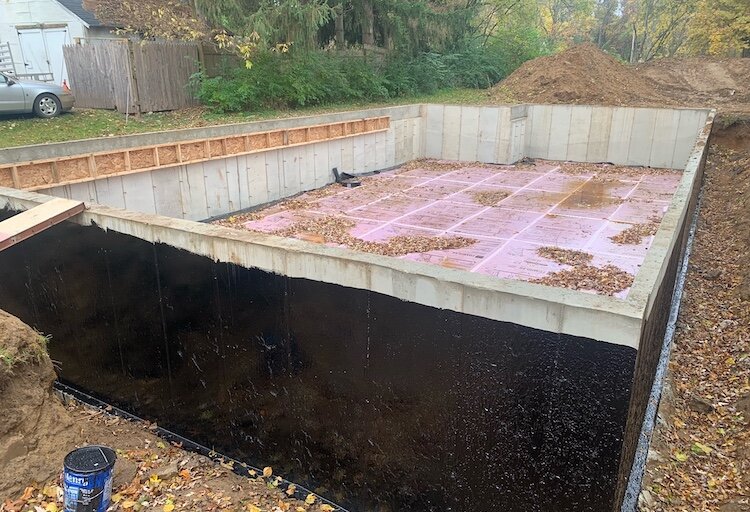Ground has been broken on a new single-family home at 1910 Ramona Avenue in Portage.