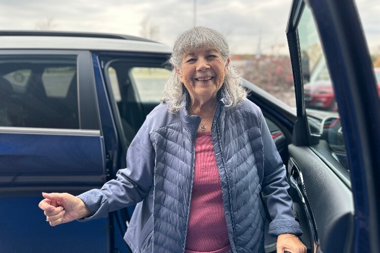 Carol Rasmussen depends on CAAC for rides to medical appointments. 