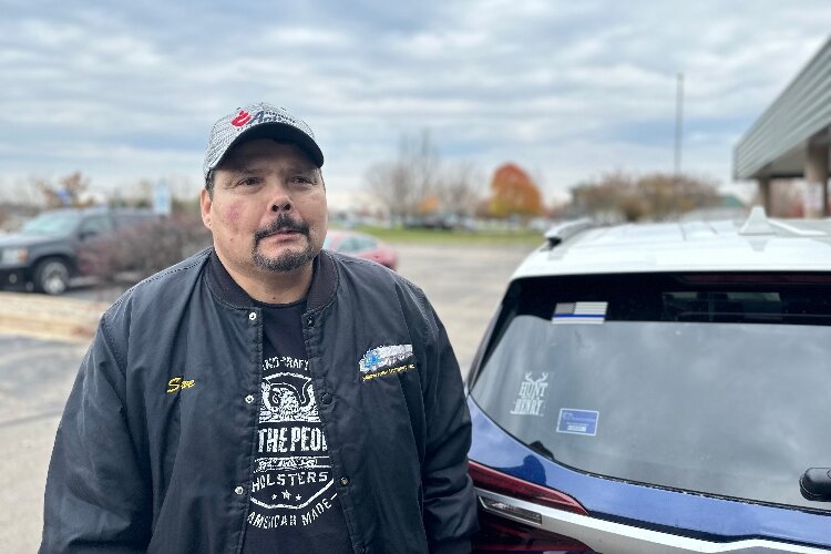 Steve Riley has been volunteering for Community Action of Allegan County for five years. 