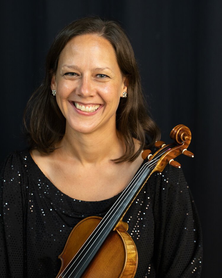 Dr. Joanna Steinhauser, Kalamazoo Philharmonia Concertmaster and K alum