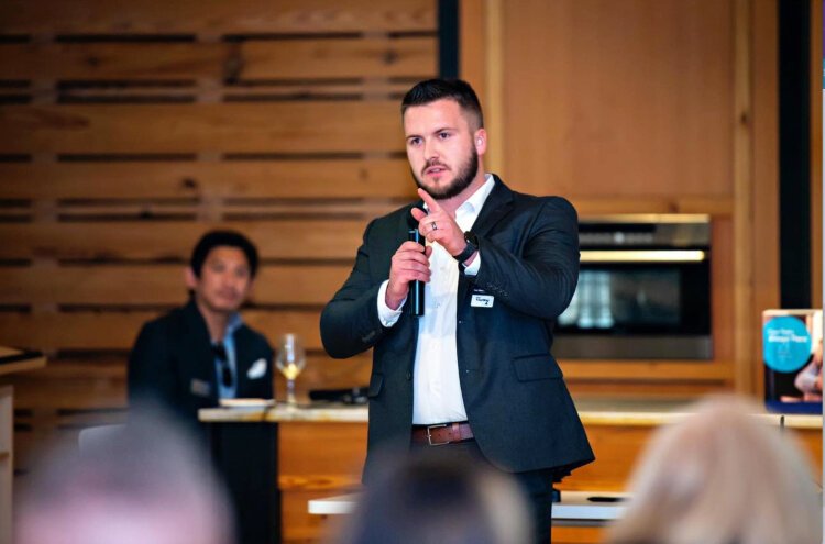 Tom Sikkema is responsible for promoting Go MUVE’s tagging feature, which enables users to identify levels of accessibility within their community.