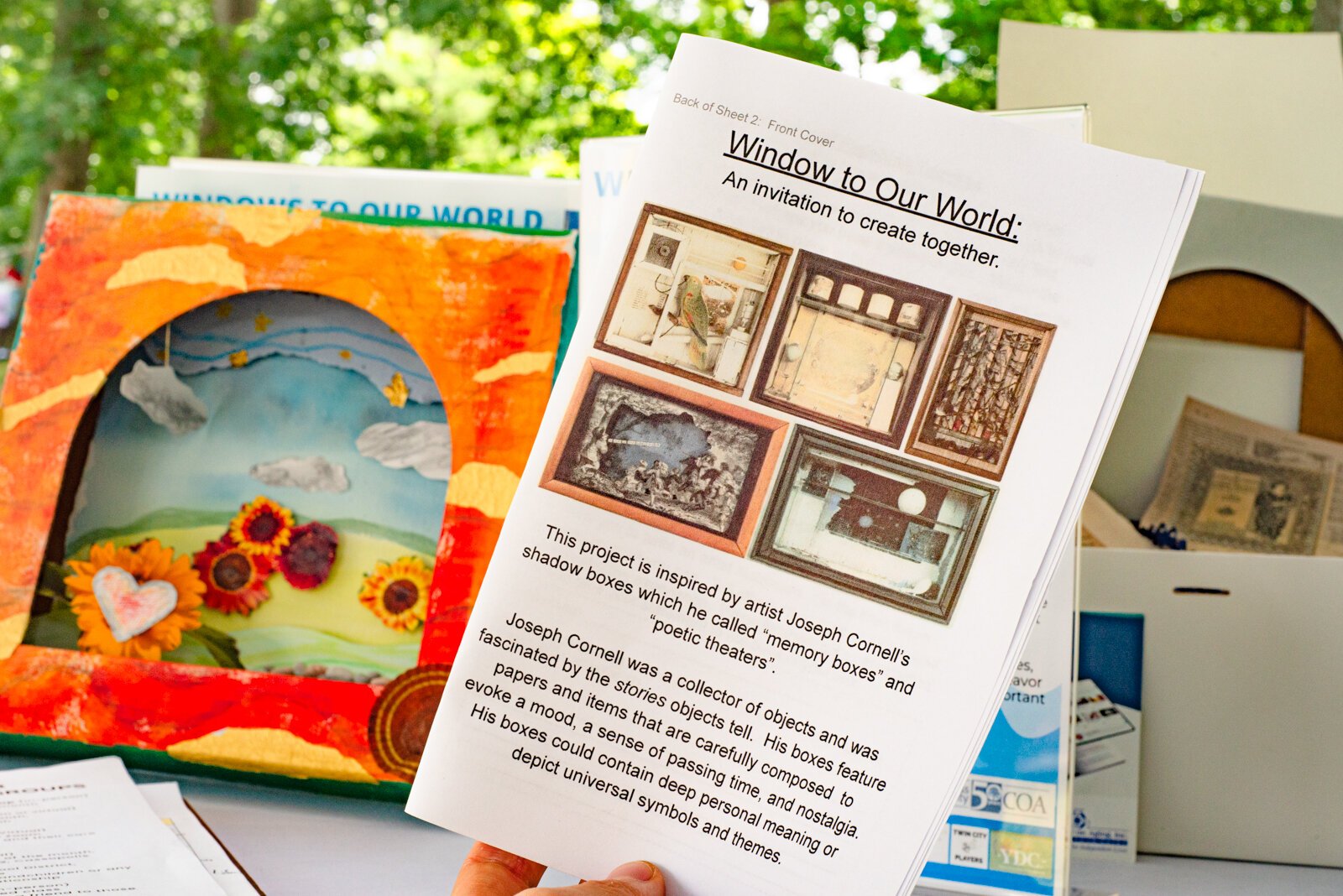 Materials for the Window to Our World project.