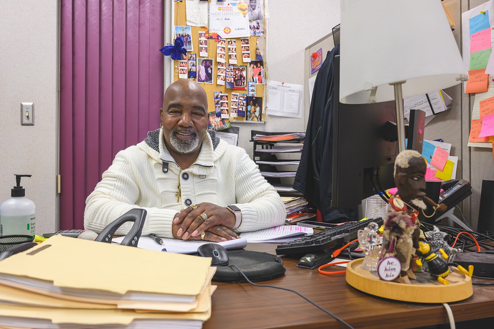 Otis Baker, Corktown Health client services specialist