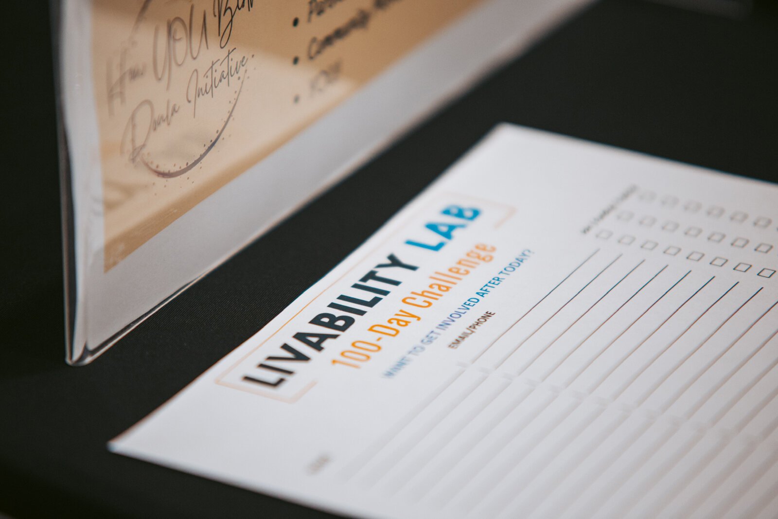 A Livability Lab meeting.