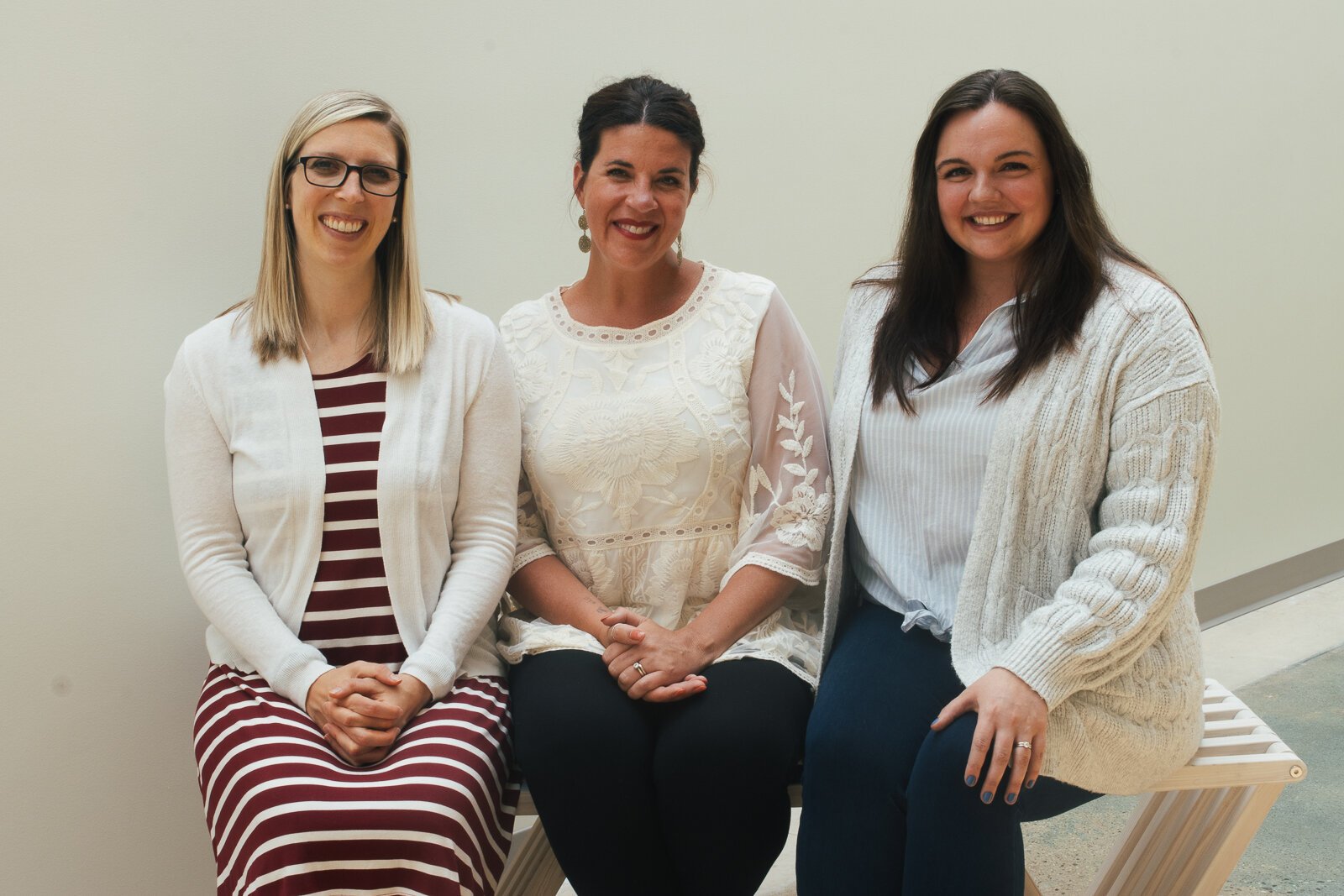 Courtney Wilder, Laurel Buck, and Julia McCarter