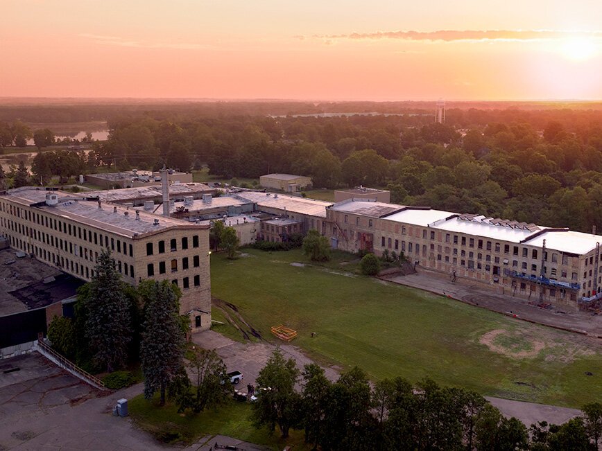 Saved from the wrecking ball, the Mill at Vicksburg is a mixed-use tourist destination.