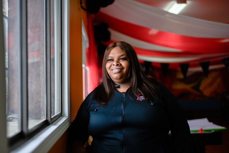 Brandi Smith at Ruth Ellis Center.