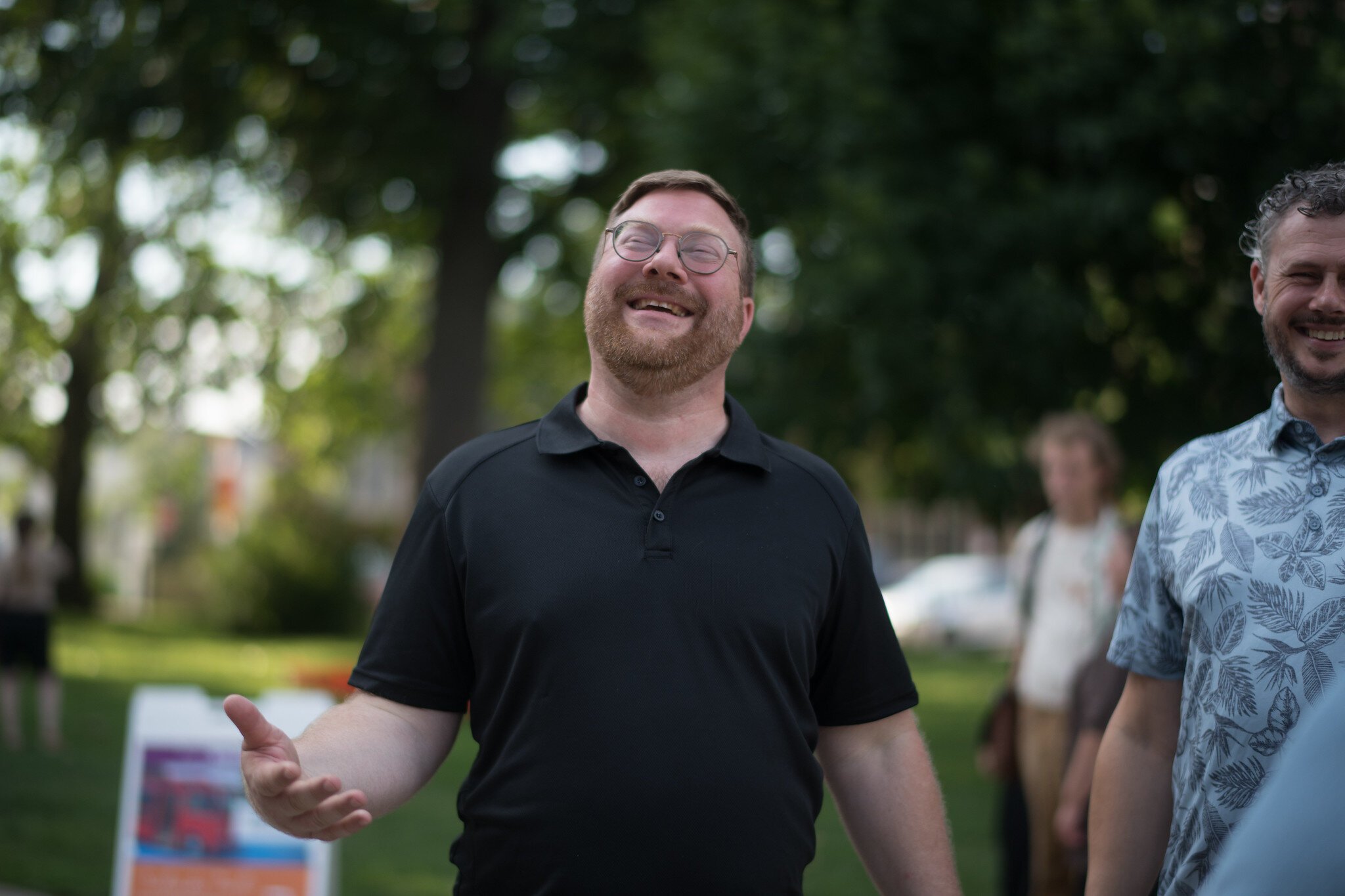 Artist Patrick Herschberger (aka Bonus Saves) was chosen to paint a mural on the Farmers Alley Theatre building.