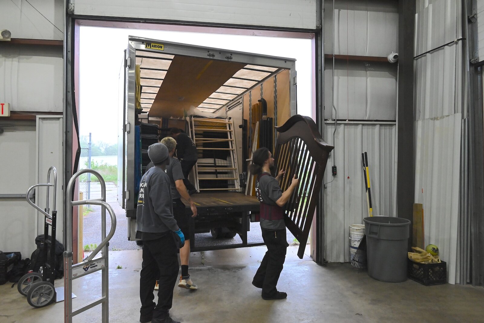 Veterans Helping Veterans used Two Men and a Truck to move them into its new offices.