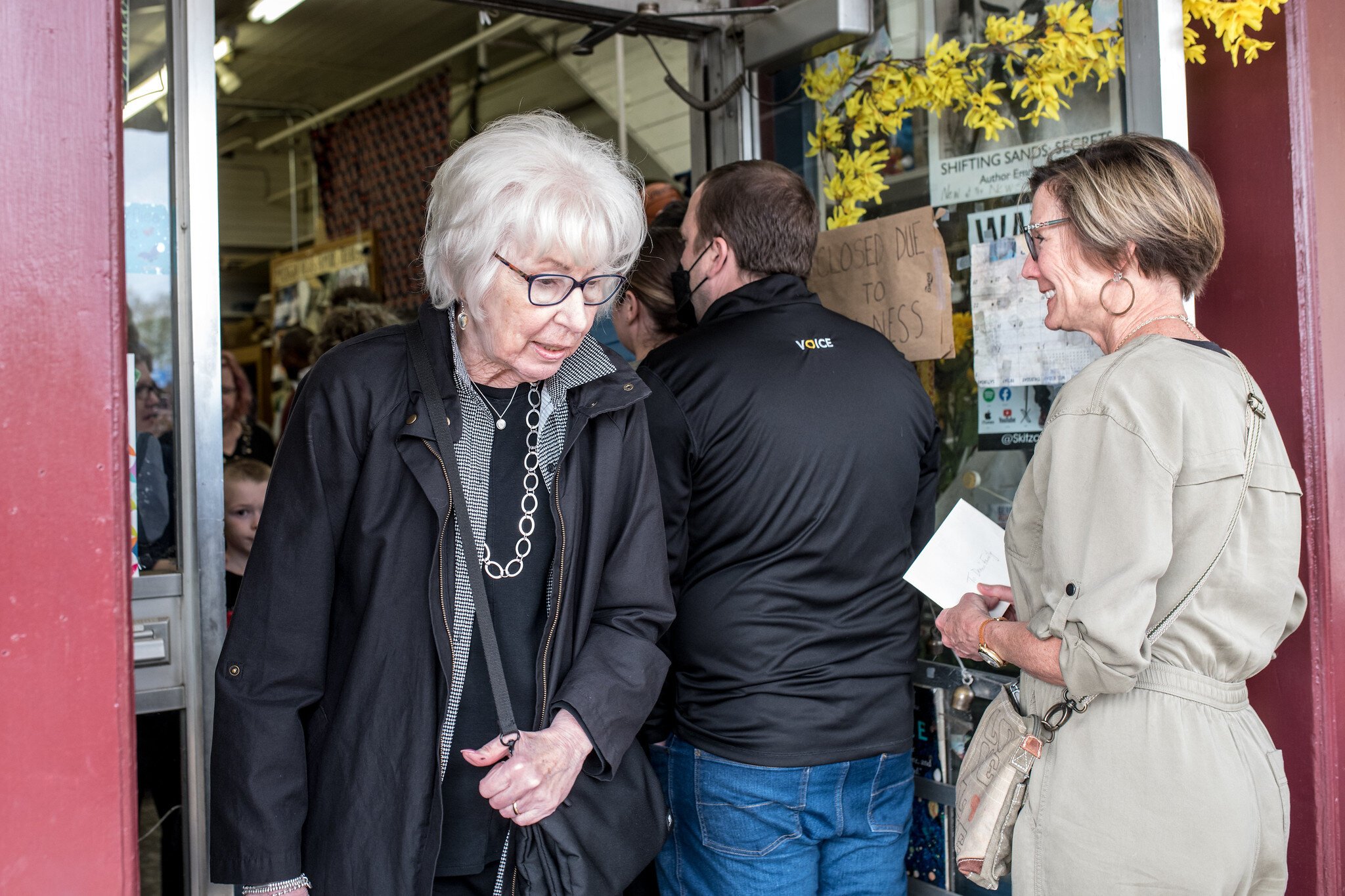 Deborah Percy, local playwright and writer