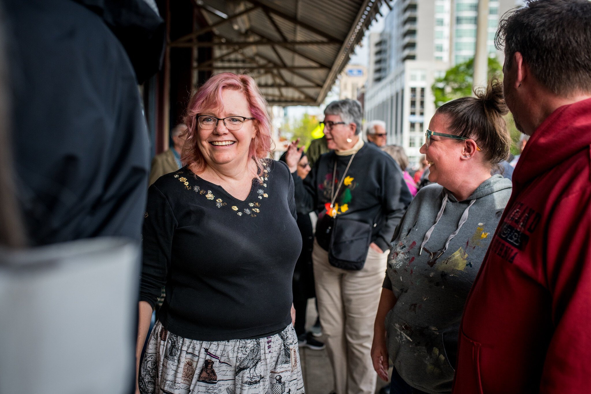 Margaret Hauck, Dean Hauck's daughter, says, "Not until she passed did I realize how connected she was, how connected the community was to her, how important she was to them, and they were to her."