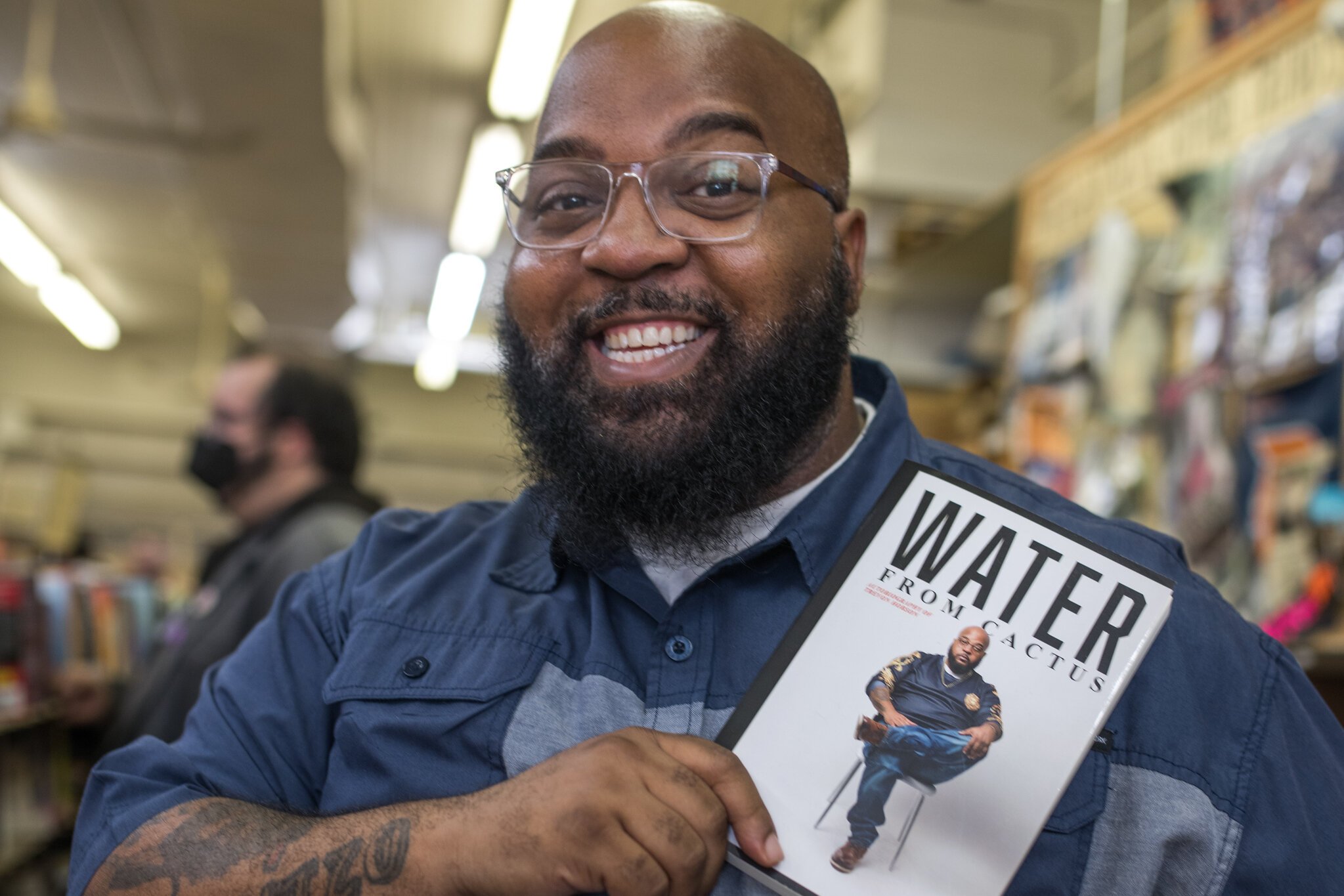 Self-published Kalamazoo author Trevon Hobson. "She would just tell me these crazy stories. She didn't bite her tongue. She was full of fire, all gas, no brakes."