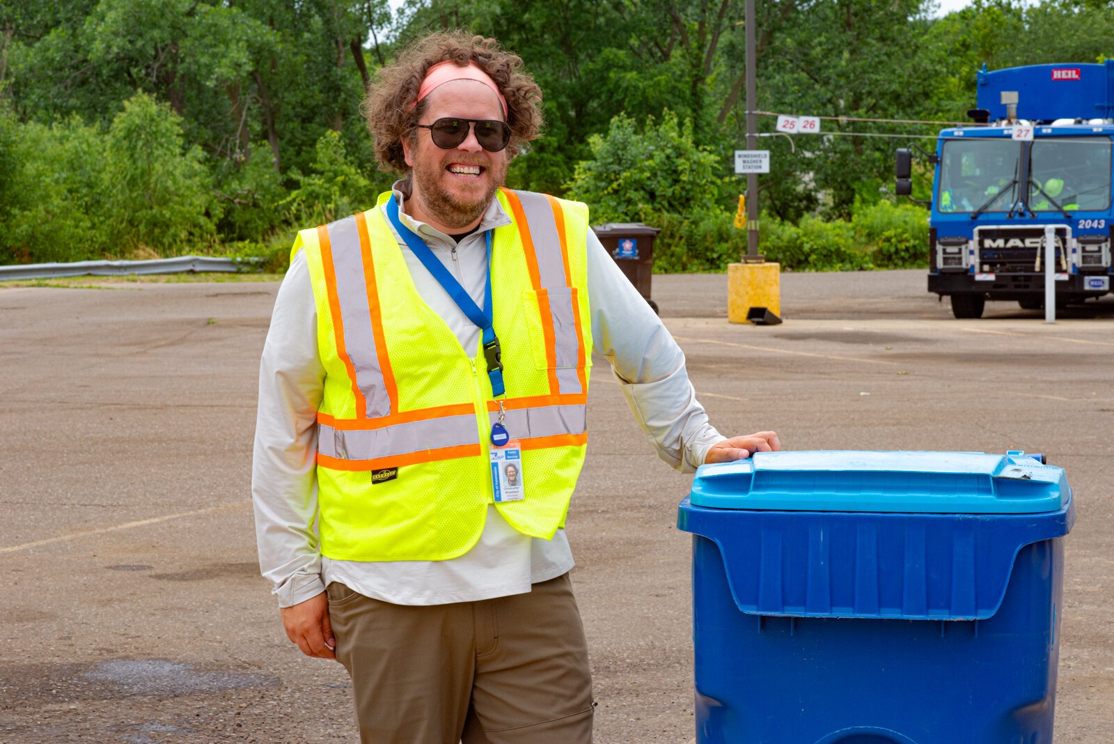 Chris Broadbent, City of Kalamazoo's Solid Waste Coordinator