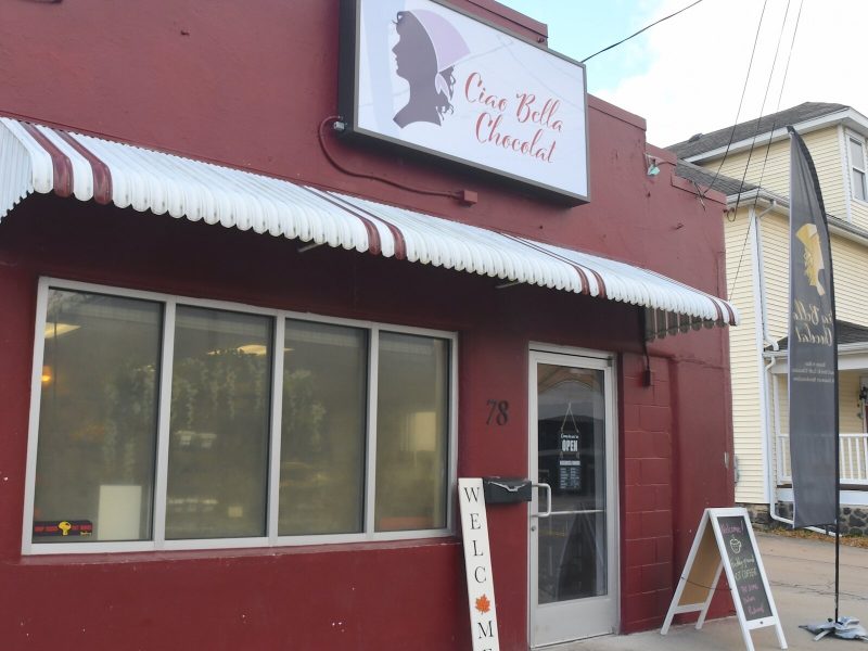 Ciao Bella Chocolat is located on Calhoun Street, just north of downtown Battle Creek.